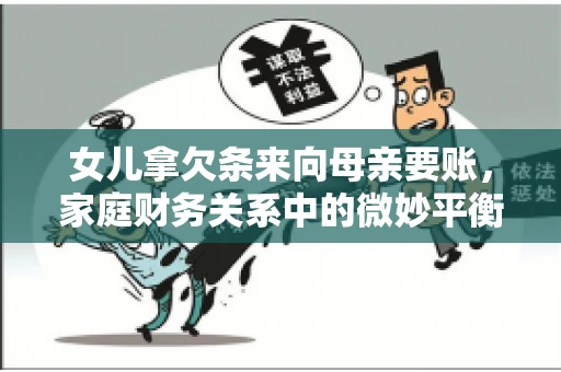 女儿拿欠条来向母亲要账，家庭财务关系中的微妙平衡